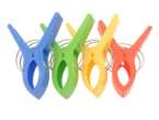 Big towel pins 4 pieces