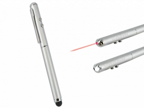 Stylus with laser and LED Lamp for %merk Stylus 3 in 1 for %merk with laser pointer