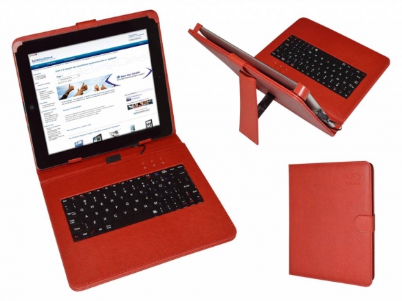 Universal keyboard case with a built-in QWERTY keyboard is ideal for your Black Keyboard Case for tjhe Tablet