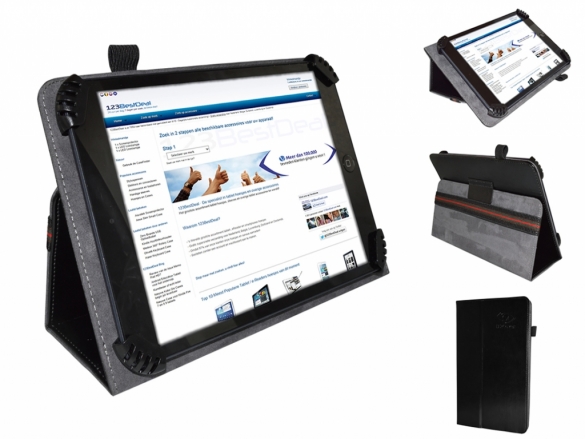 This handy and affordable universal case for the offers your tablet the perfect protection. Buy this case now and you won't regret it! Folding case for the