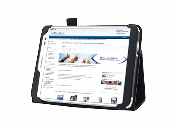 Affordable Stand Case, custom-made for the . Made from PU Leather with soft inner lining for optimal protection. Stand Case for