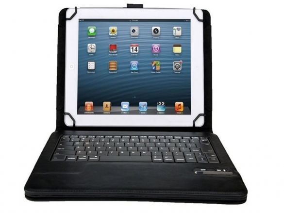 This universal Bluetooth Keyboard Case with detachable QWERTY keyboard is ideal for your Removable Bluetooth Keyboard Case for the
