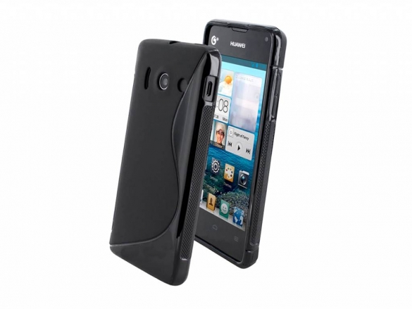 Flexible skin case custom-made for Huawei Ascend Y300. Made from TPU gel for optimal protection Silicone TPU gel skin case for Huawei Ascend Y300