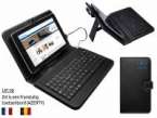 Black AZERTY Keyboard Case for the