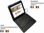 Black AZERTY Keyboard Case for the