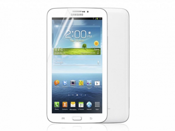 No more greasy fingerprints on your tablet screen, simply by using this handy screen protector. An essential accessory to protect your screen! Fully Transparent Screen Protector for the
